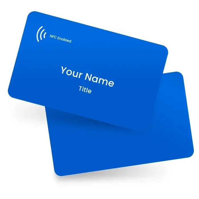 Blue Digital Business Card