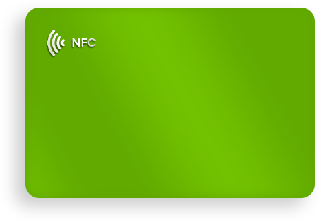 Green Digital Business Card