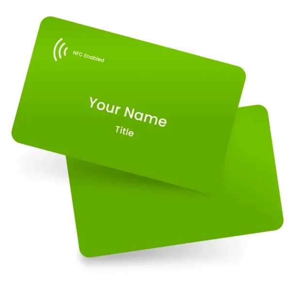 Green Digital Business Card