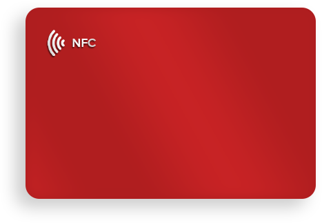 Red Digital Business Card