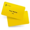 Yellow Digital Business Card