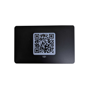 NFC Enabled Black Flexible Card